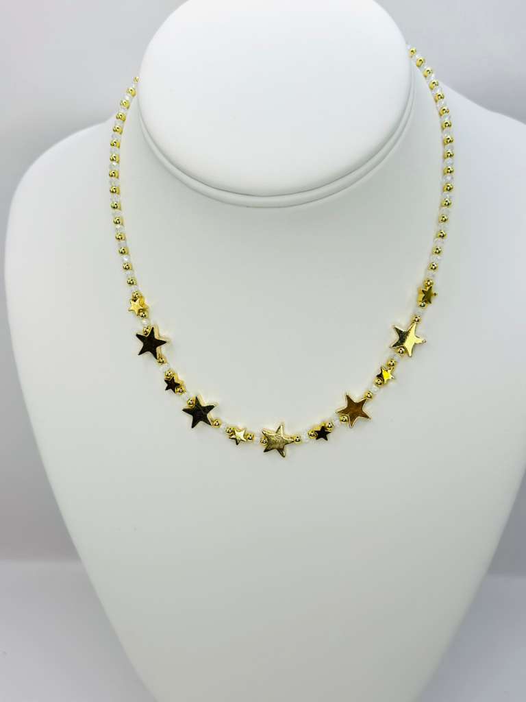 Star cristal necklace