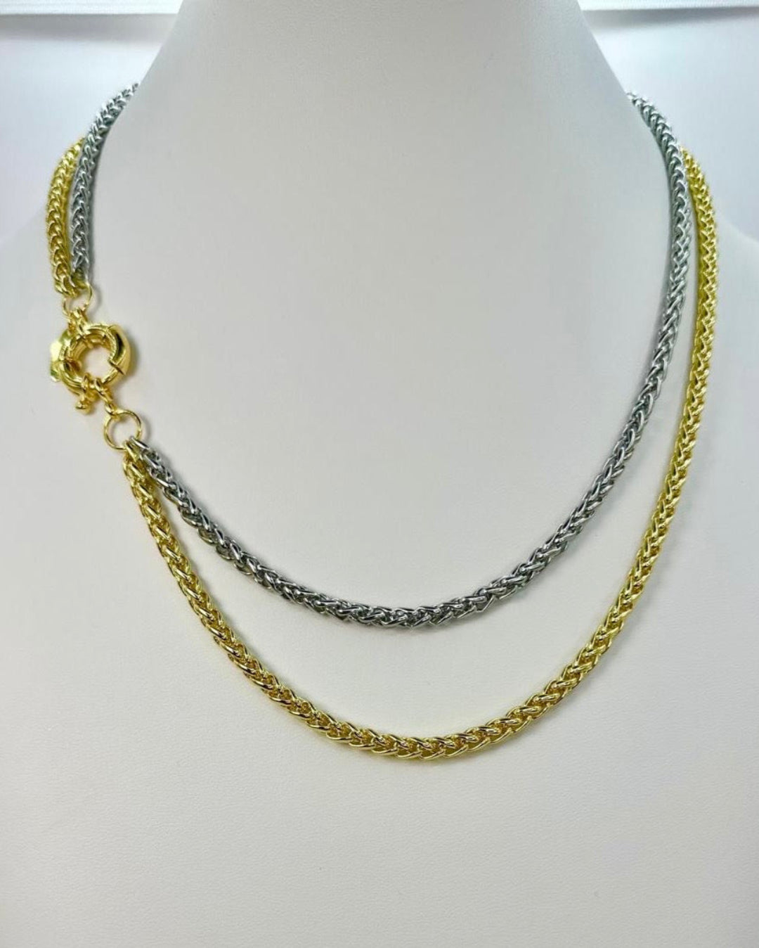 Cord Double Necklace