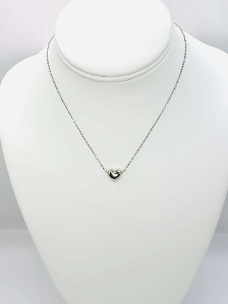 Mini heart silver