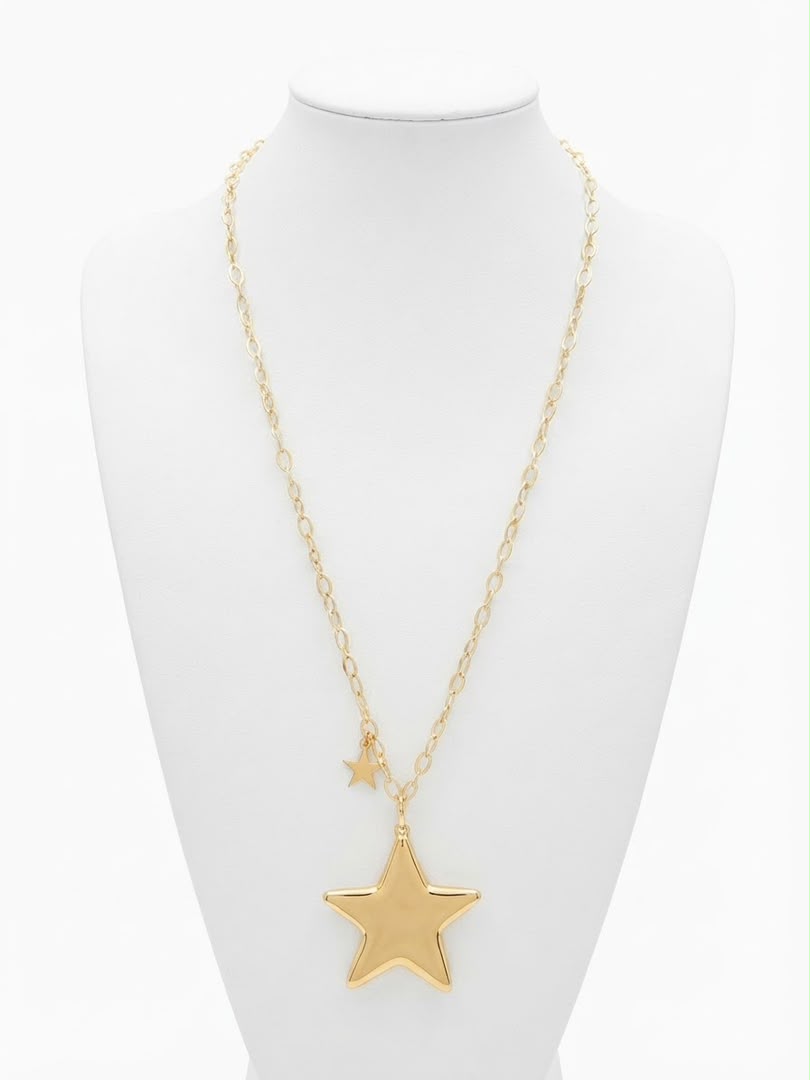 Galaxy Star Gold Necklace