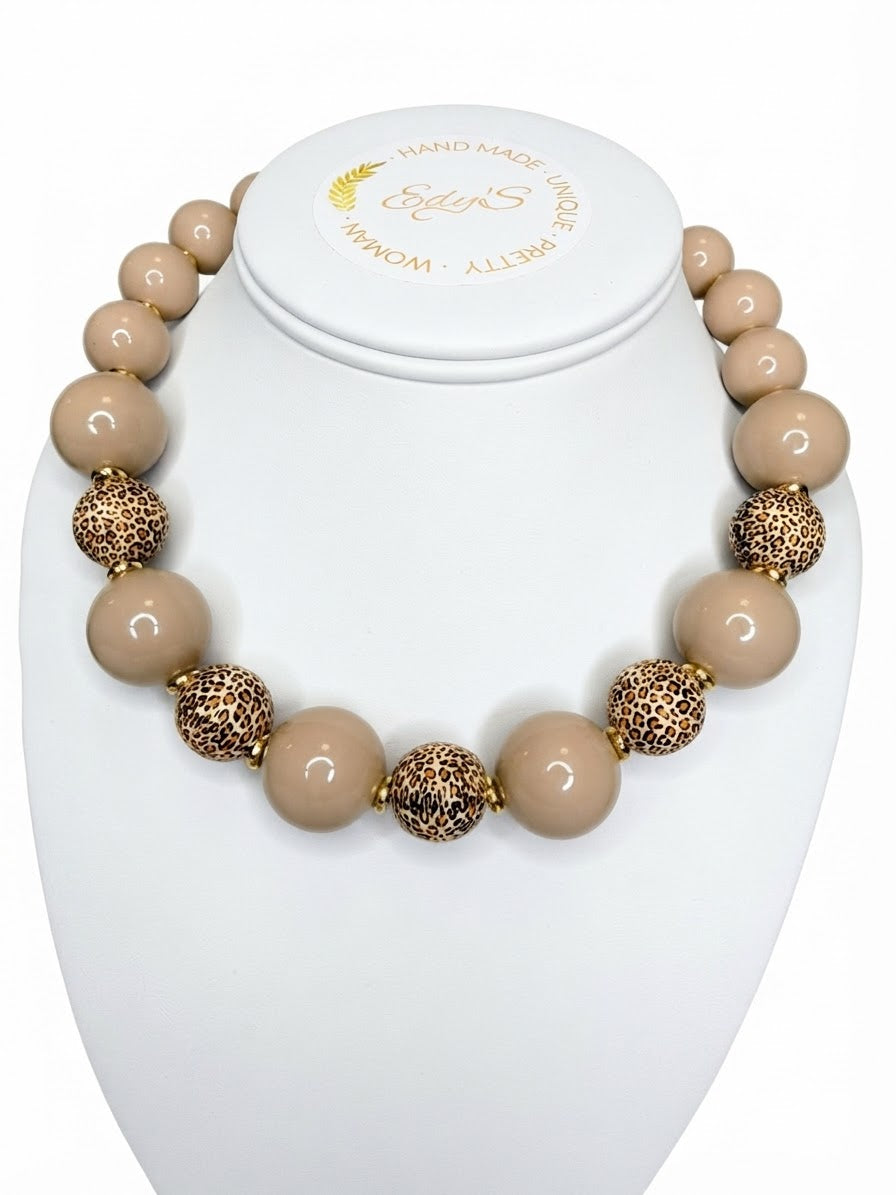 Candy Bom Animal Print neck