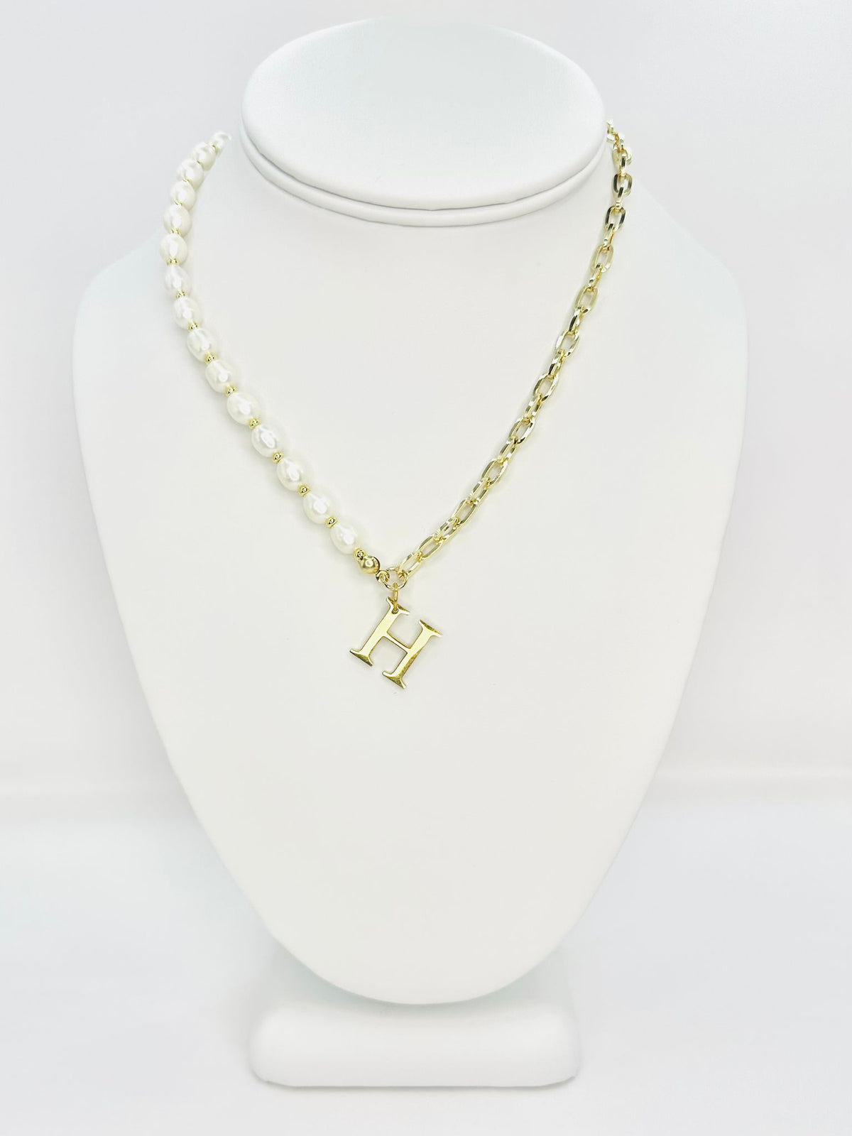Camila Initial H Necklace