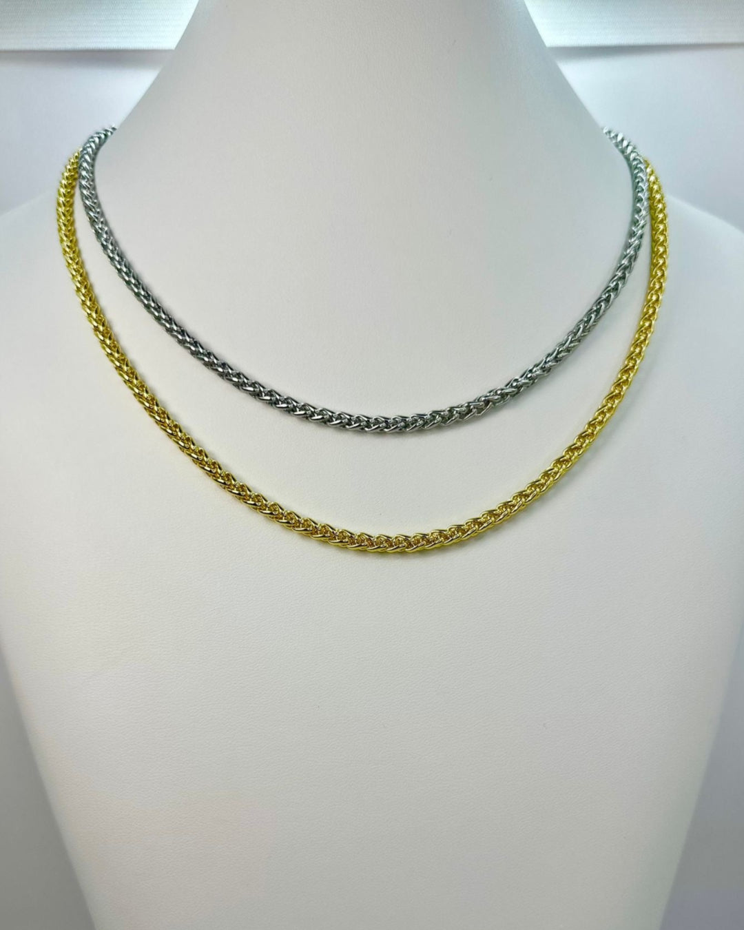Cord Double Necklace
