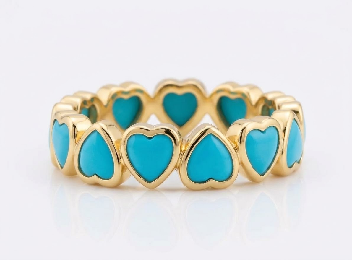 Crystal Heart ring